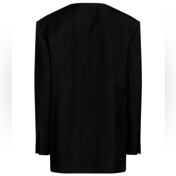 NWT Sandro Bilbao Black Textured Blazer - Picture 7 of 14